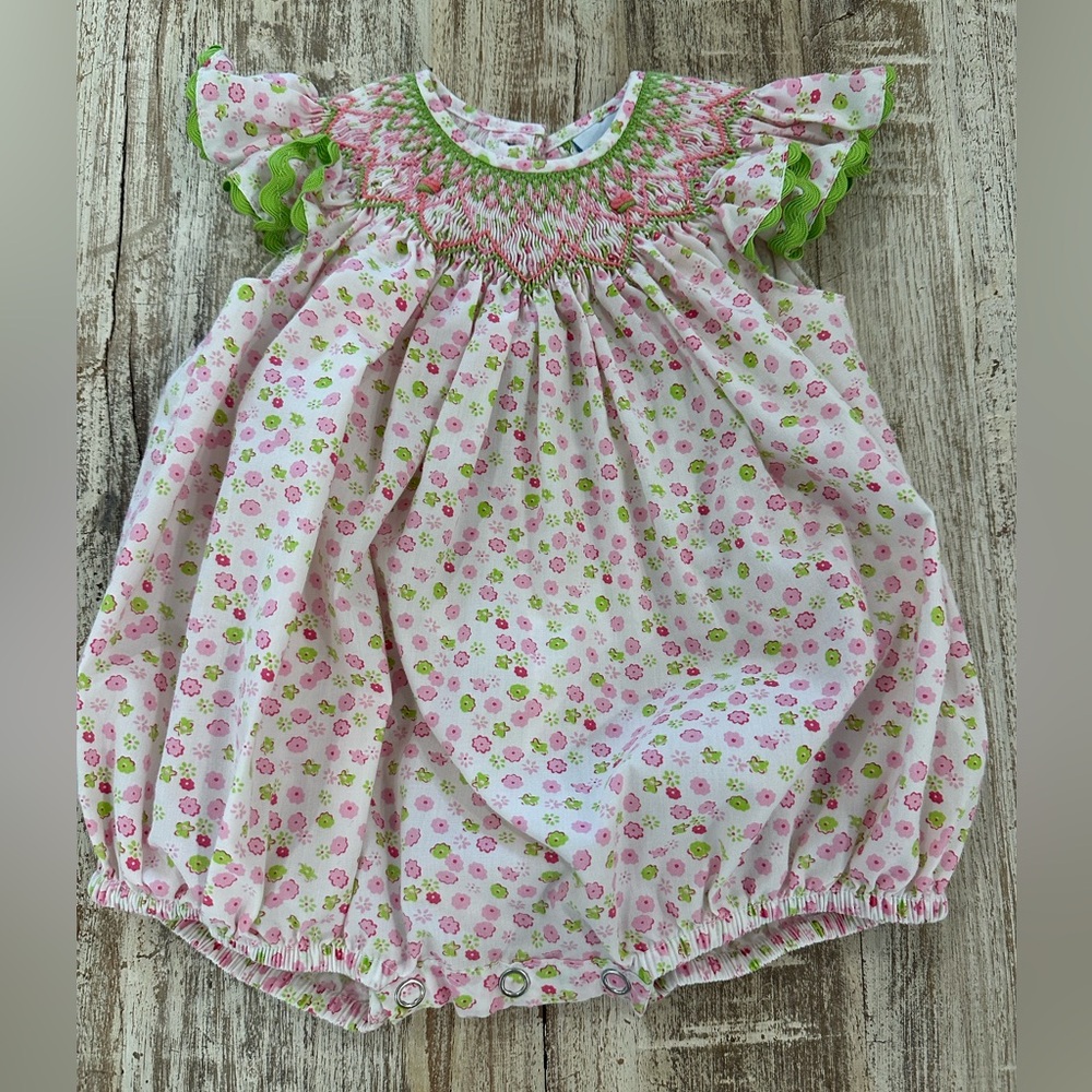 Remember Nguyen bubble with Smocked Neckline